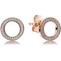 Orecchini Pandora Donna Pandora Signature in Lega metallica Zirconia 280585CZ - 280585CZ